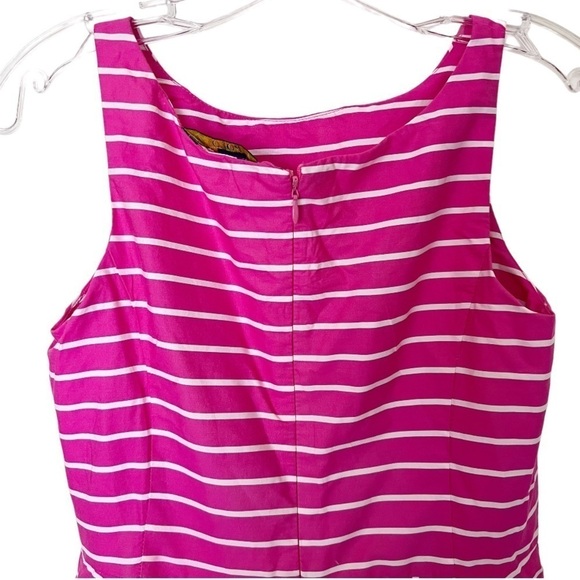 Polo Ralph Lauren Pink and White Striped Sleeveless Dress Girls Size 16 - Picture 5 of 9